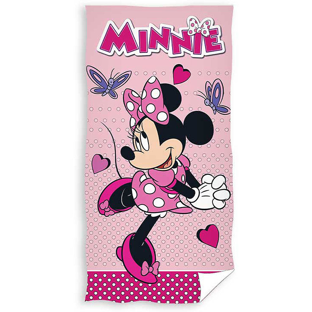Mickey & Minnie Mous - Minnie Mouse To - Clothin - Approx 140cm x 70cm