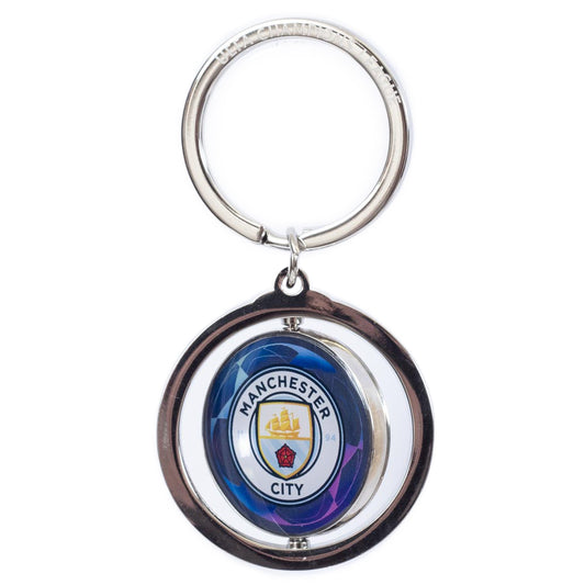 UEFA Champions Leagu - Manchester City - keyrings - Approx 35mm x 35mm