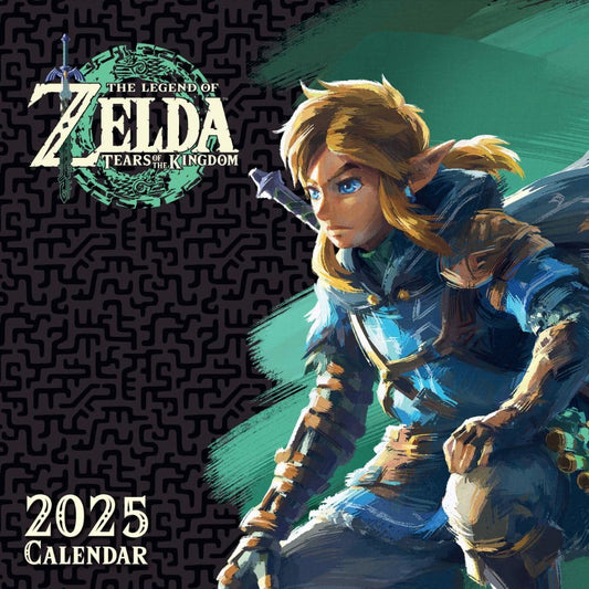Legend Of Zelda Square Calendar 2025 - New Calendar