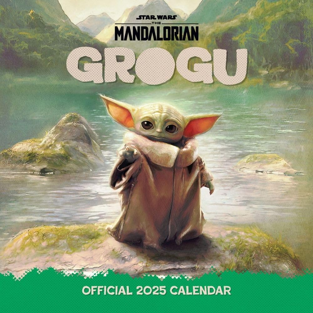 Grogu Square Calendar 2025 - New Calendar