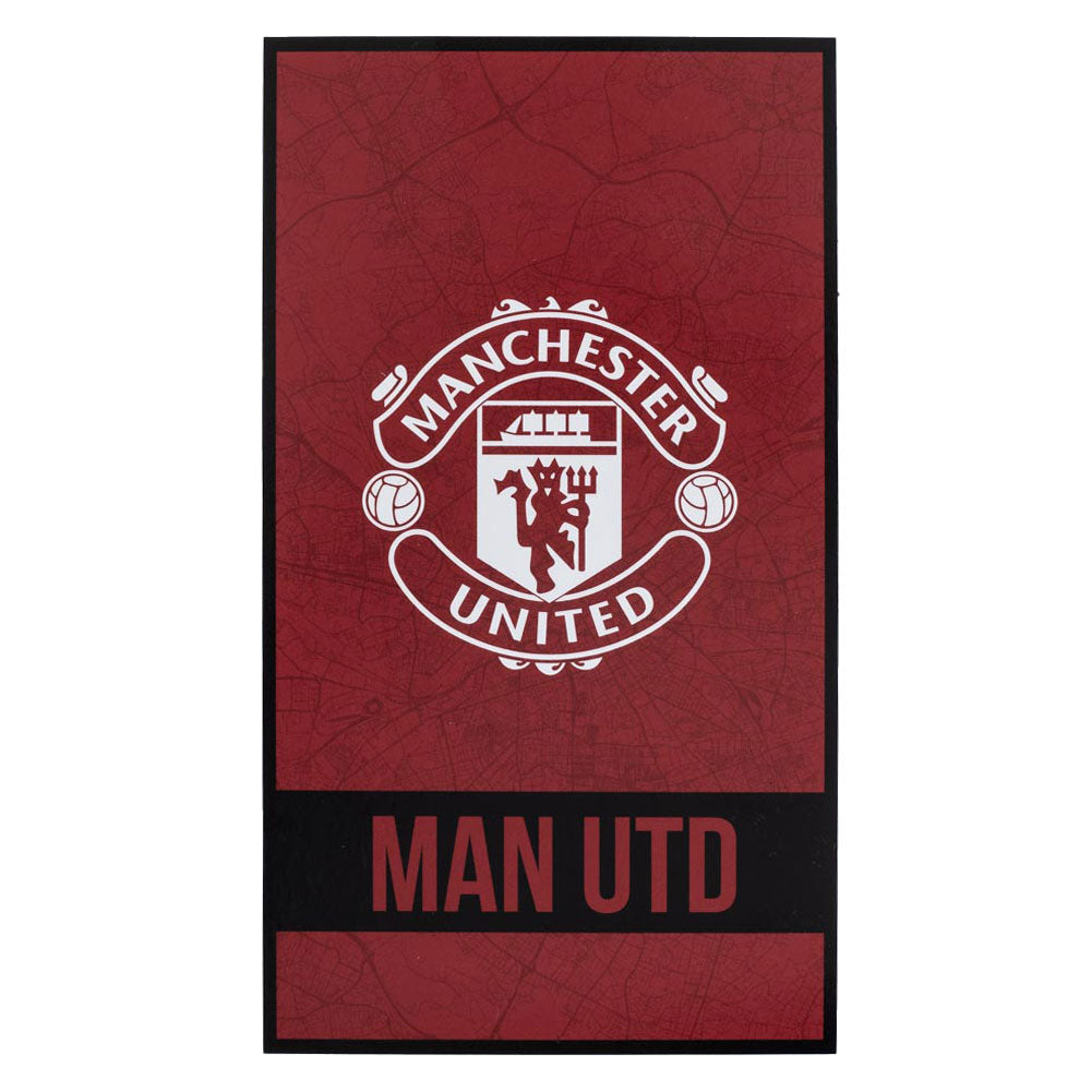 Manchester United FC - Identity To - Approx 140cm x 70cm (55in x 28in)