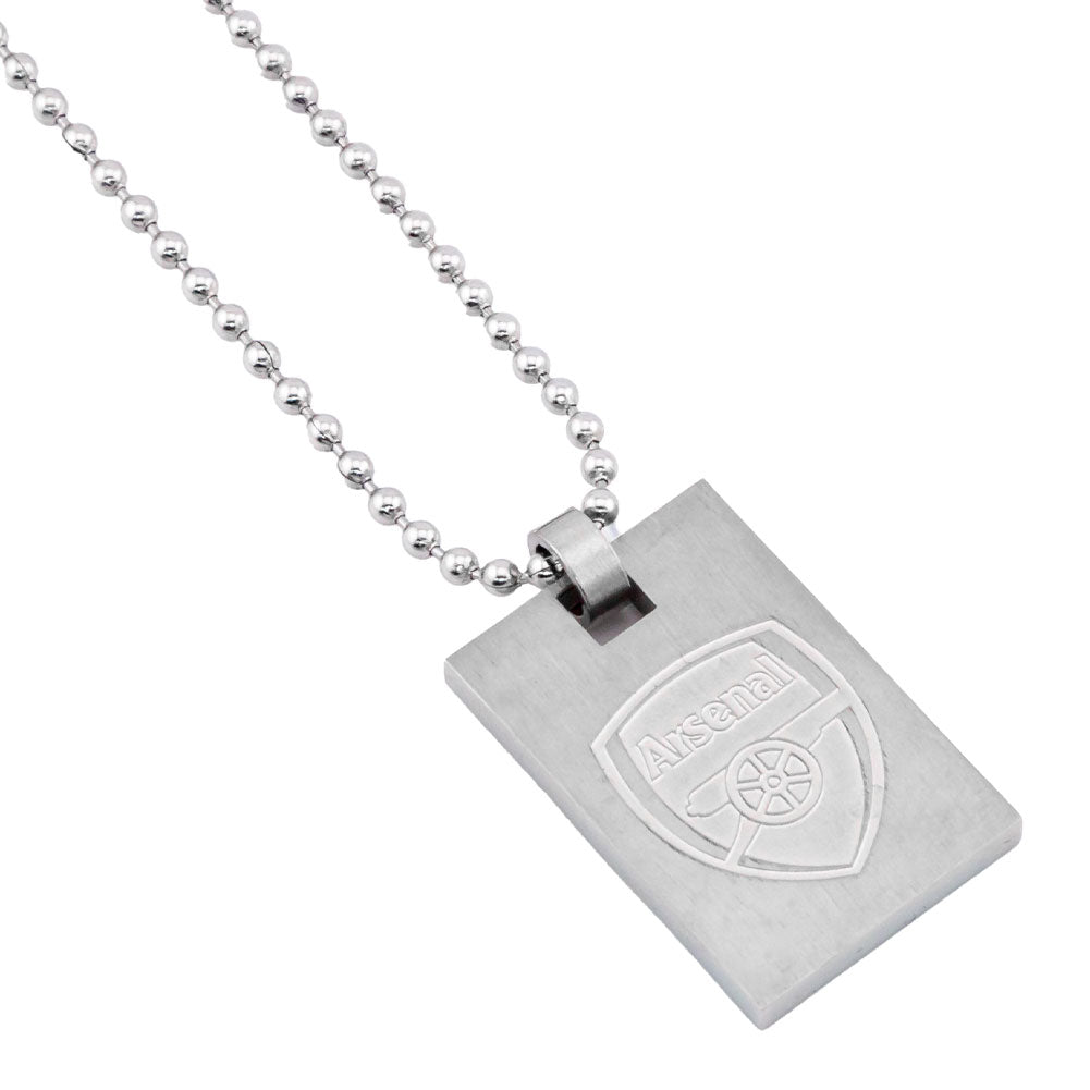 Arsenal FC - Dog Tag & Chain - Stainless Steel