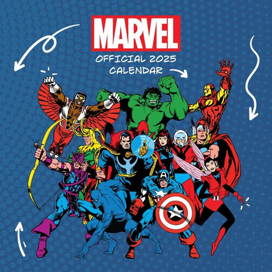 Comics Square Calendar 2025 - New Calendar