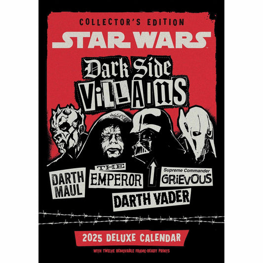 Dark Side Deluxe Calendar 2025 - New Calendar