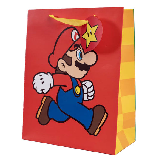 Super Mario - Medium Gift Bag - Cards & Gift Wrap