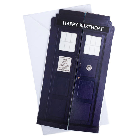 Doctor Who - Tardis Birthday Card - New Cards & Gift Wrap