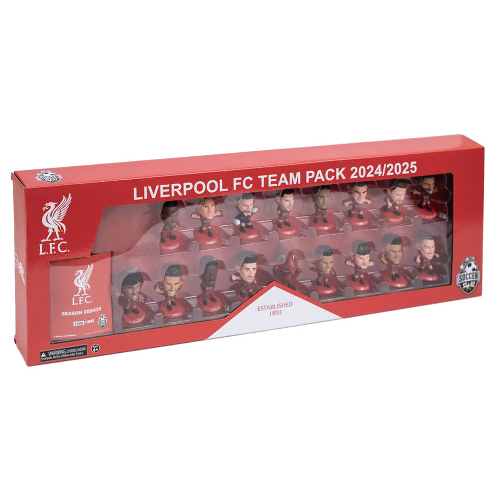 Soccerstarz - Liverpool Team Pack 17 figure (2024/25 Version) /Figures