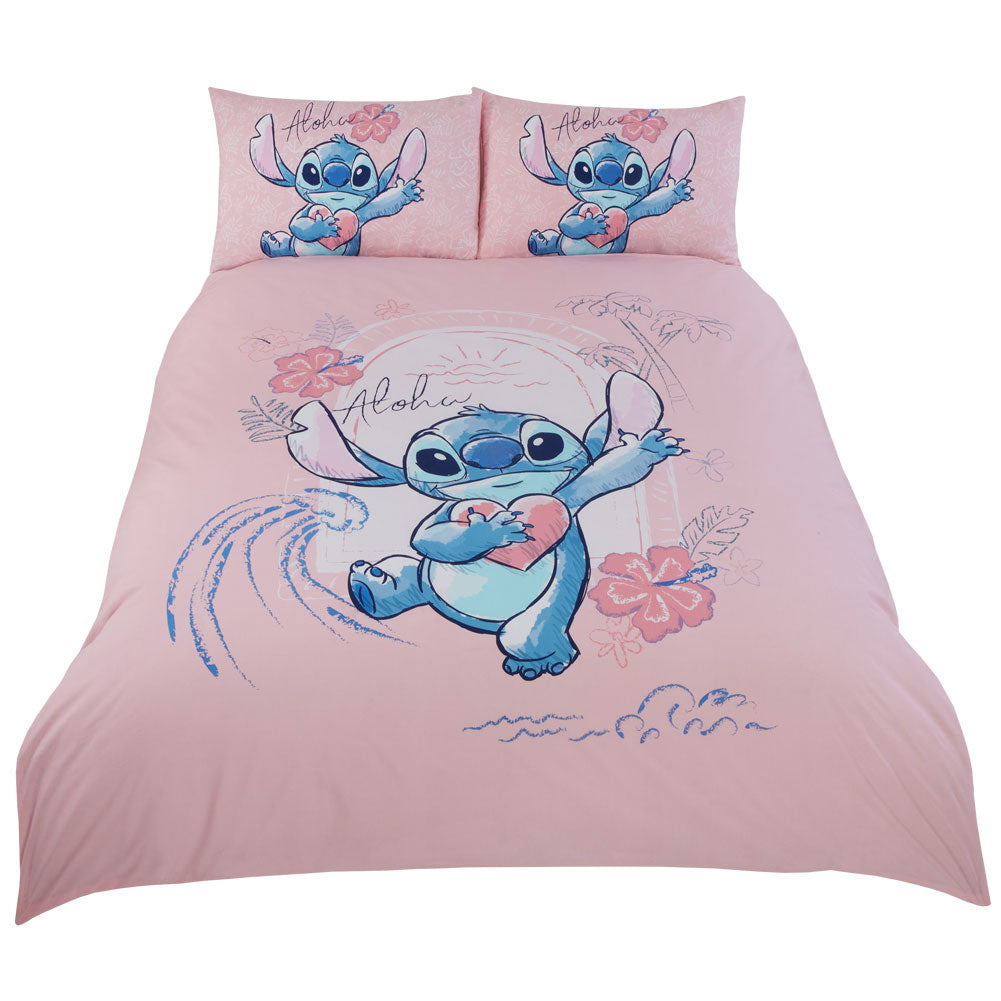 Lilo & Stitch - Aloha Double Duvet Set - Bed Linen