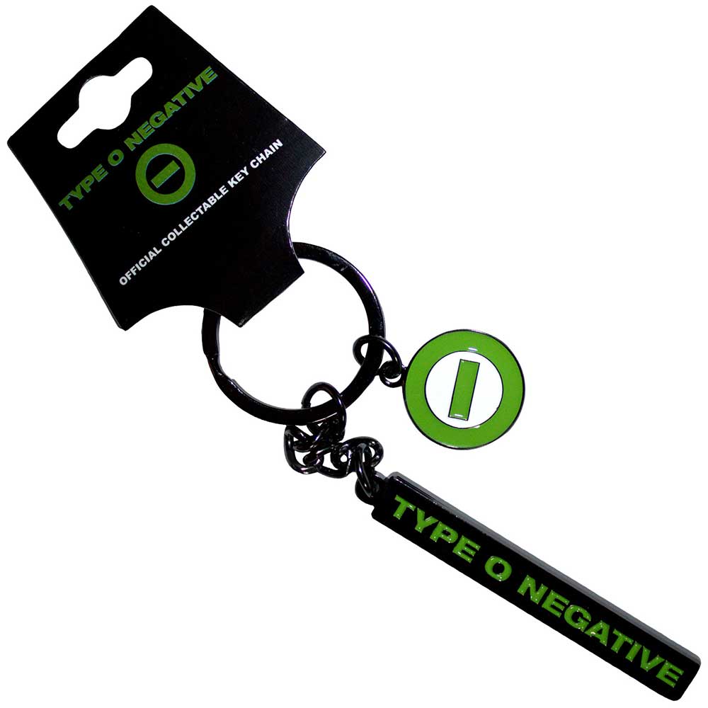 Type O Negative - Keychain: - keyrings - Text Logo - One Size