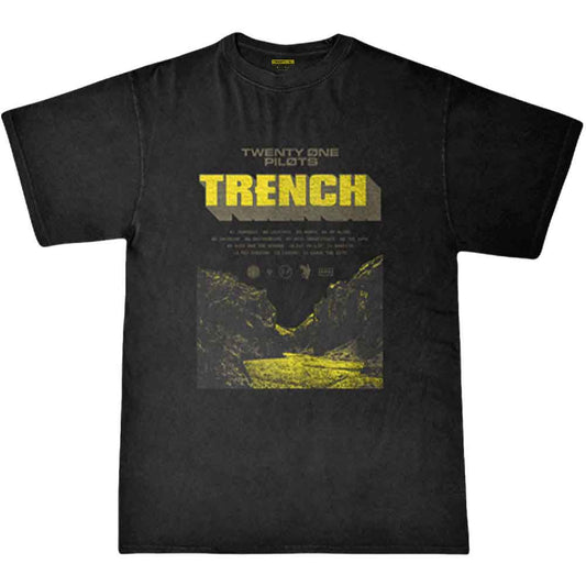 Twenty One Pilots - tshirt - Unisex - Medium - Short Sleeves - Trench