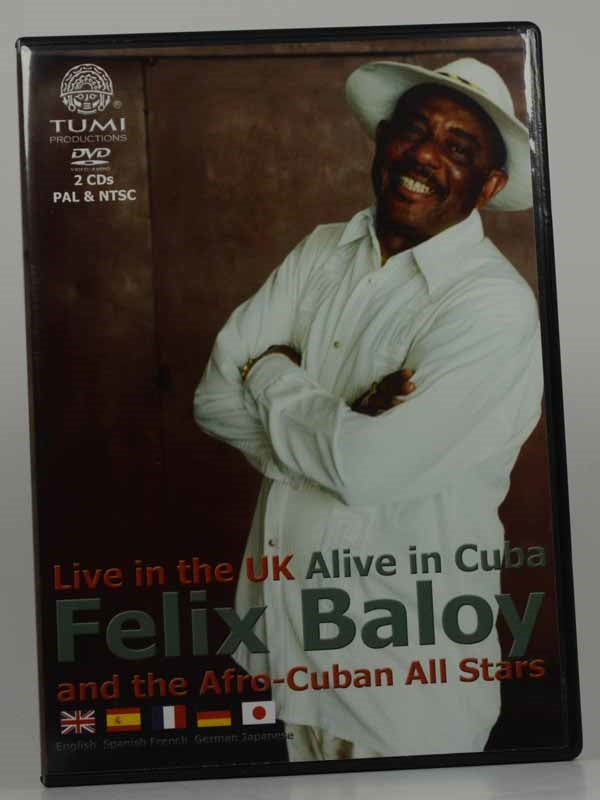 FELIX BALOY & AFRO-C - LIVE IN THE UK/ALIVE IN CUBA - New DVD