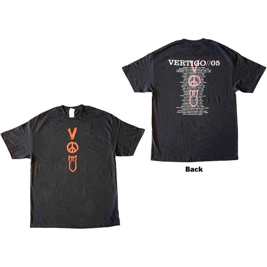 U2 - tshirt - Unisex - Short Sleeves - X-Large
