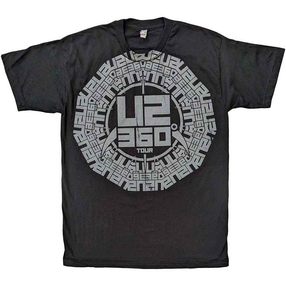 U2 - tshirt - Unisex - Short Sleeves - Medium