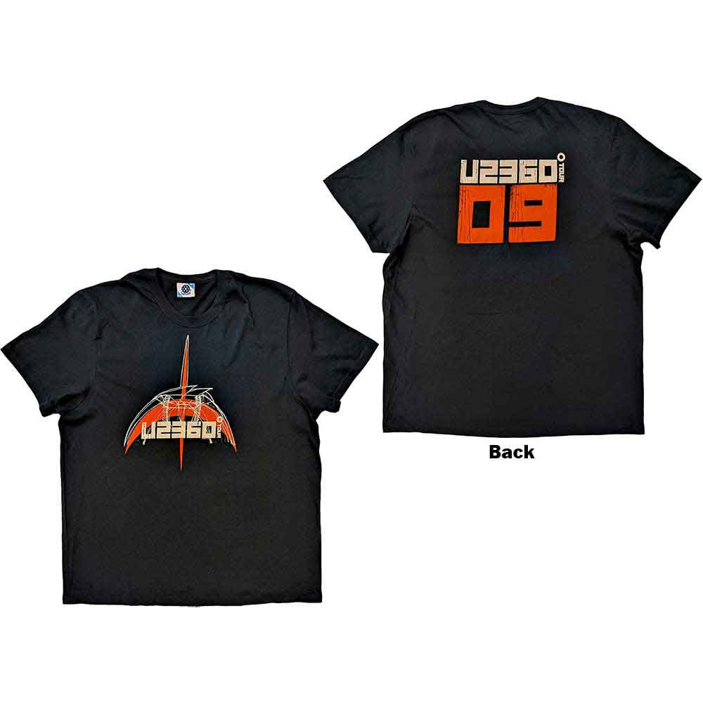 U2 - tshirt - Unisex - Short Sleeves - Small