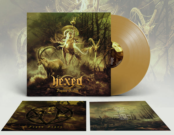 HEXED - PAGANS RISING - GOLD - Vinyl Record