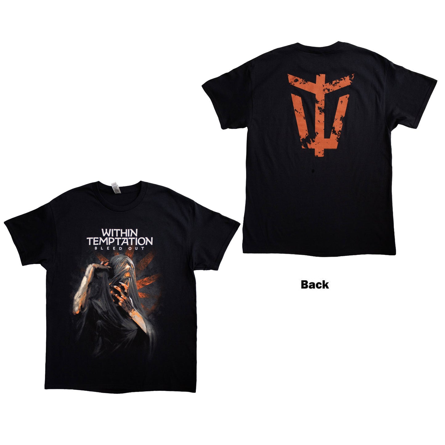 WITHIN TEMPTATION - tshirt - Unisex - Short Sleeves - PHD - Large