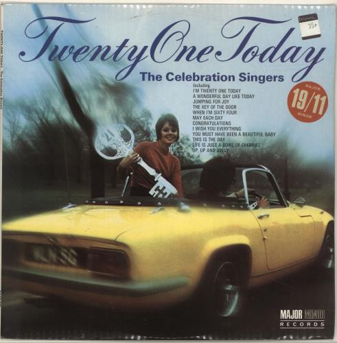 Celebration Singers - Twenty One Today - Used Vinyl Record
