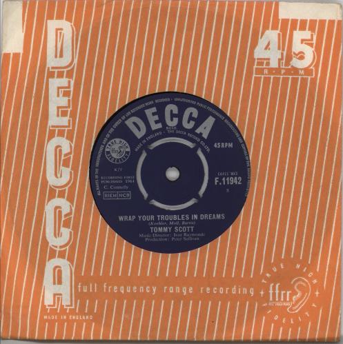 ommy Scott - Wrap Your Troubles In Dreams / Blueberry Hill - Used Vi