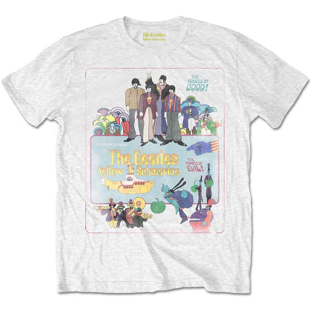 Beatles - tshirt - Unisex - X-Large - Short Sleeves - Yellow Submarine