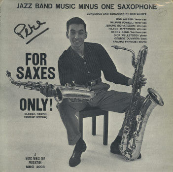 Bob Wilber - For Saxes Only! - Used Vinyl Record
