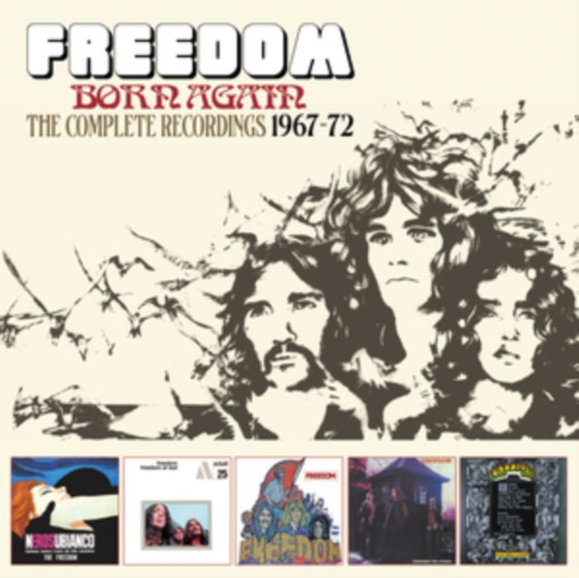 FREEDOM - BORN AGAIN: THE COMPLETE RECORDINGS 1967-72 5CD CLAMSHELL BO