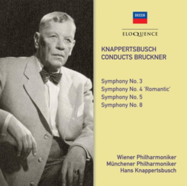 HANS KNAPPERTSBUSCH - DECCA & WESTMINSTER BRUCKNER - CD