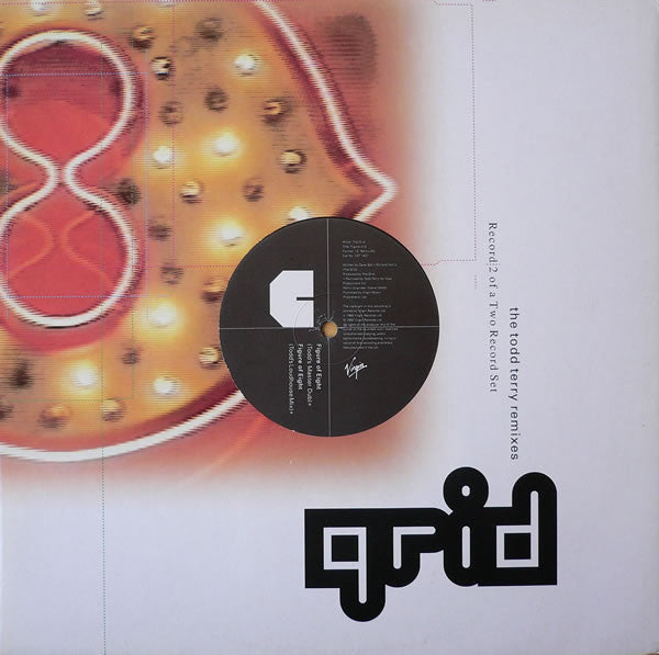 Grid - Figure Of Eight (The Todd Terry Remixes) - Used Vinyl Record 1