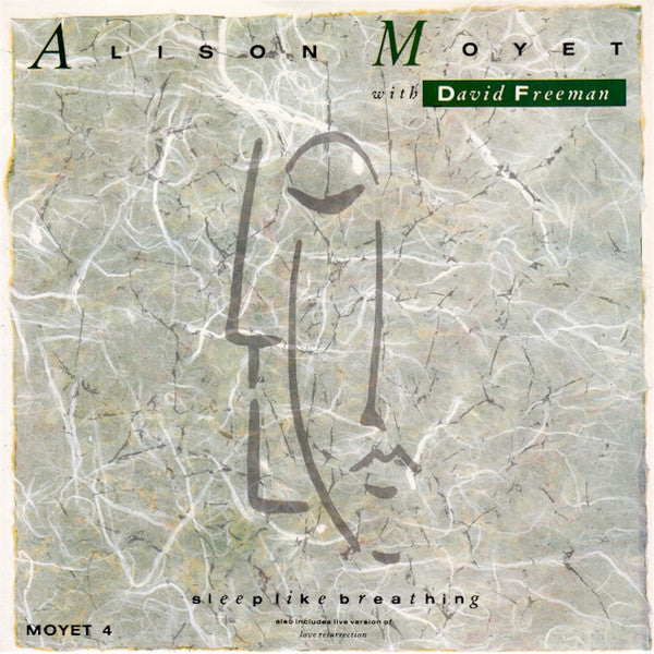 Alison Moyet - Sleep Like Breathing - Used Vinyl Record 7"