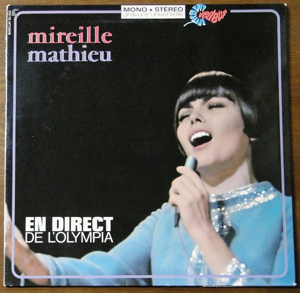 Mireille Mathieu - Live At The Paris Olympia - Used Vinyl Record