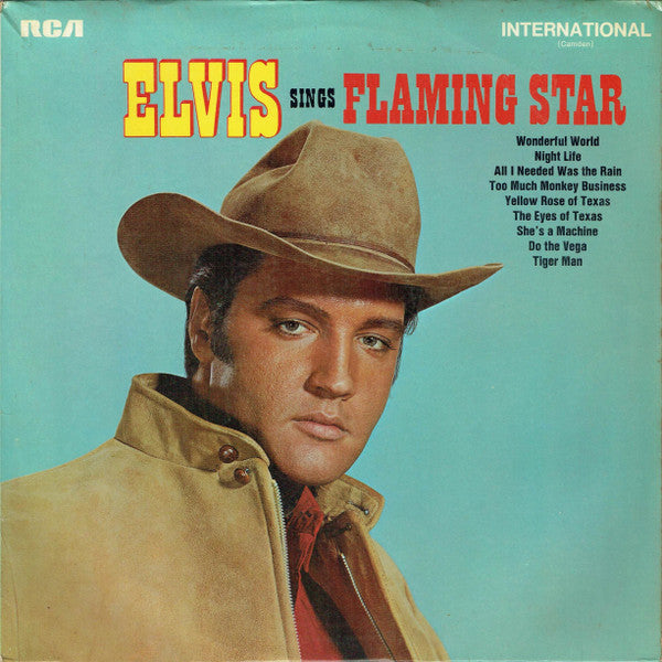 Elvis Presley - Elvis Sings 'Flaming Star' - Used Vinyl Record