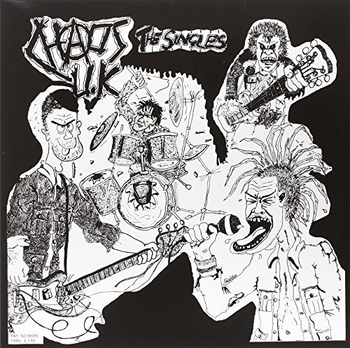 CHAOS UK - TOTAL CHAOS – THE SINGLES COLLECTION - Vinyl Record