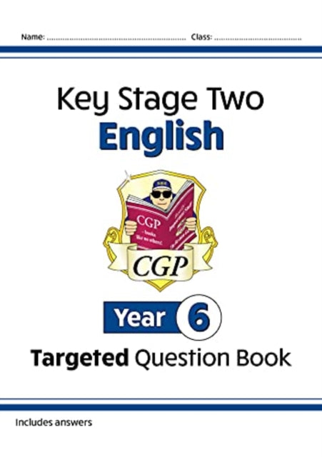 CGP Books - New KS2 English Targeted Question Book - Year 6 - Paperbac