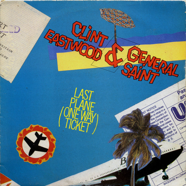 Clint Eastwood And G - Last Plane (One Way Ticket) - Used Vinyl Recor