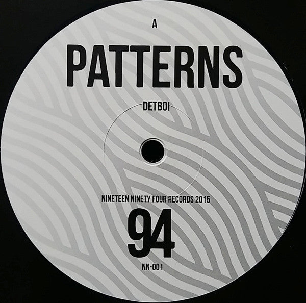 Detboi - Patterns EP - New Vinyl Record 12"