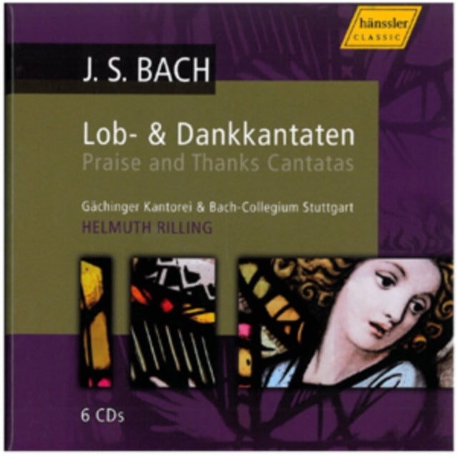 RILLING GÄCHINGER K - BACH: PRAISE AND THANKS CANATA - CD