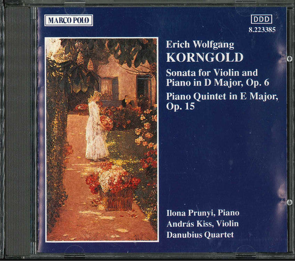 Erich Wolfgang Korng - Sonata For Violin And Piano / Piano Quintet -