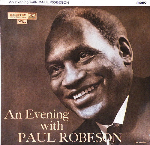 Paul Robeson - An Evening With - Used Vinyl Record