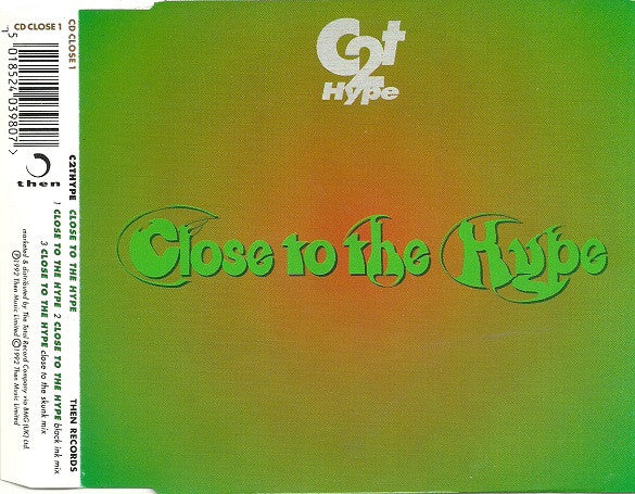 C2T Hype - Close To The Hype - Used CD
