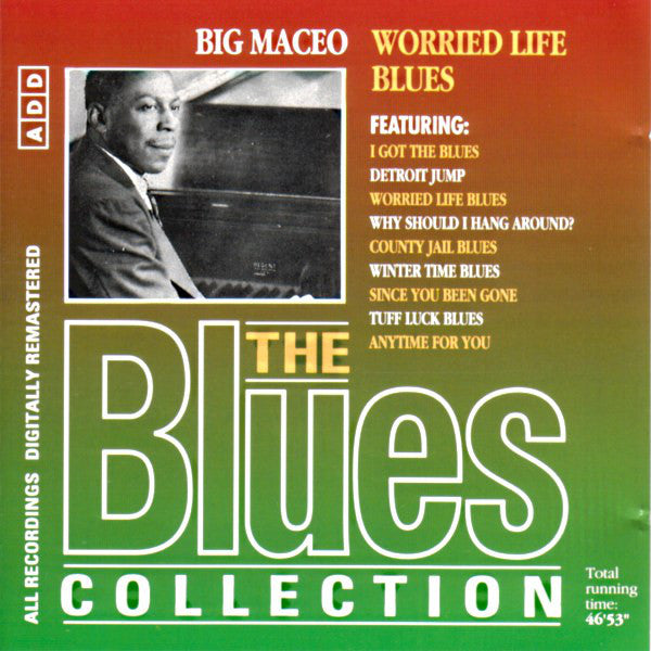 Big Maceo - Worried Life Blues - Used CD