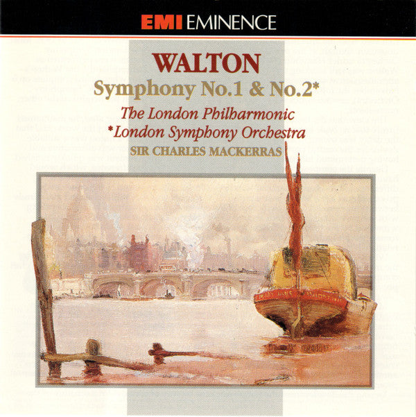 Sir William Walton - Symphony No.1 & No.2 - Used CD