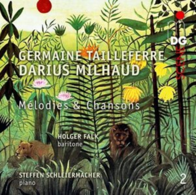 Holger Falk - Melodies et Chansons, Vol. 2: Tailleferre & Milhaud - CD