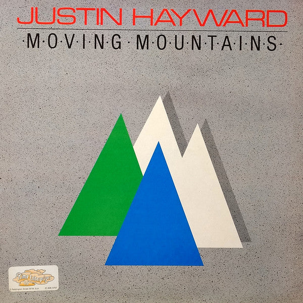 Justin Hayward - Moving Mountains - Used Vinyl Record Album