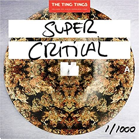 TING TINGS - SUPER CRITICAL - Vinyl Record 12" RECORD