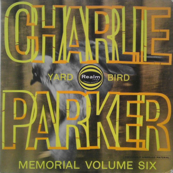 Charlie Parker - Memorial Volume Six - Used Vinyl Record
