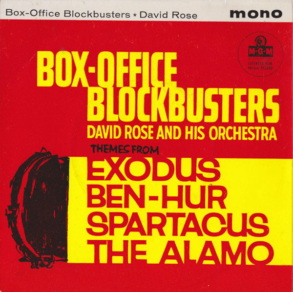 David Rose & His Orc - Box-Office Blockbusters - Used Vinyl Record