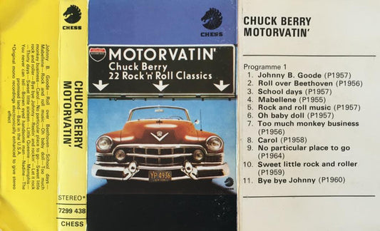 Chuck Berry - Motorvatin' - Used Cassette