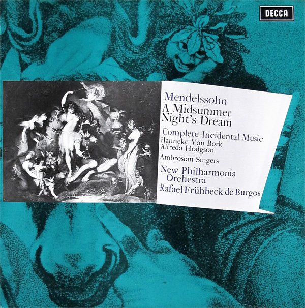 Felix Mendelssohn-Ba - A Midsummer Night's Dream (Complete Incidental