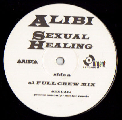 Alibi - Sexual Healing - Used Vinyl Record 12"