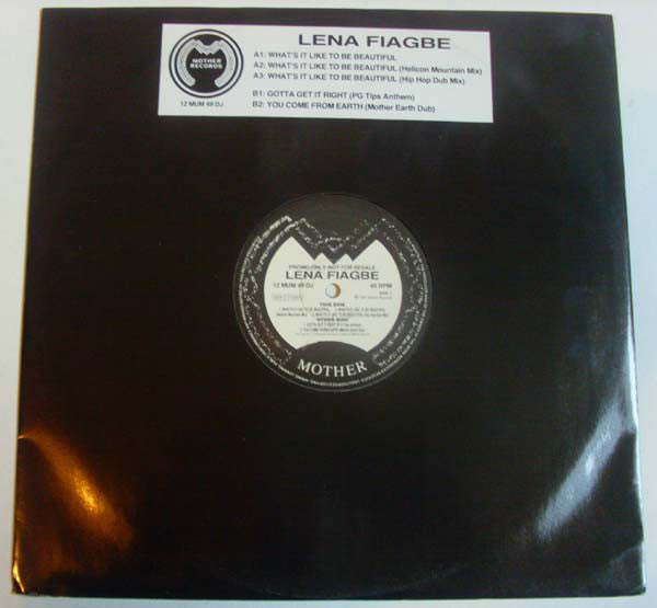 Lena Fiagbe - What's It Like To Be Beautiful - Used Vinyl Rec