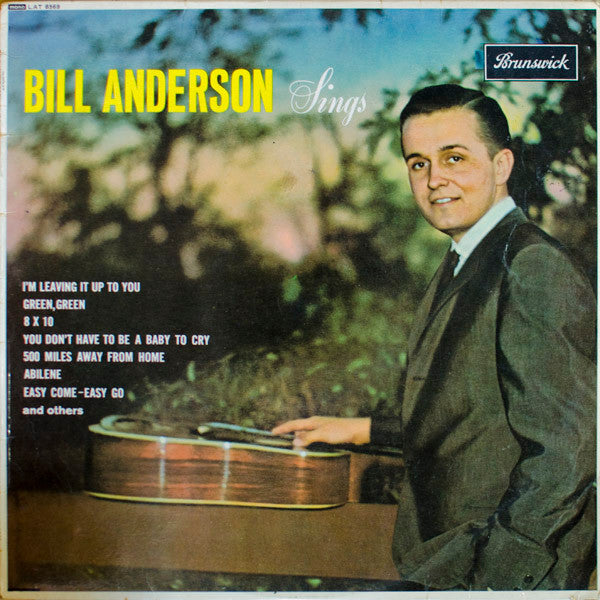 Bill Anderson - Sings - Used Vinyl Record